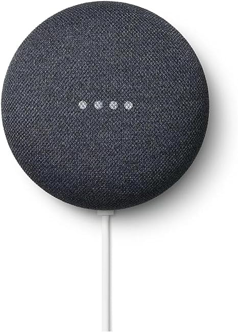 Google Nest Mini - Altavoz inteligente de 2ª generación con Google Assistant